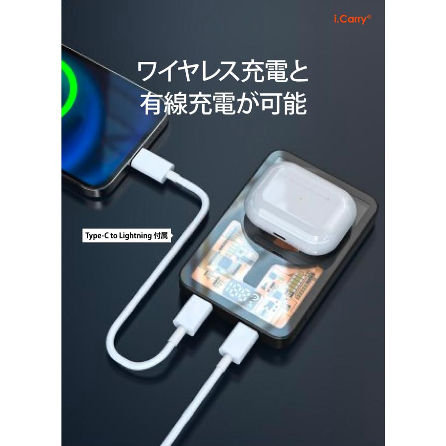 MagSafe モバイルバッテリー ワイヤレス充電 PSEマーク認証 磁気 MagSafe モバイルバッテリー ワイヤレス充電 PSEマーク認証 磁気