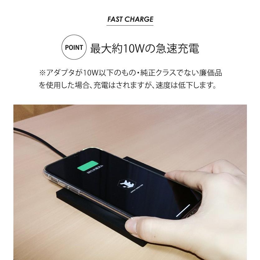 ワイヤレス充電器 iPhone 急速 Qi 充電器 iPhone12 Android ワイヤレス