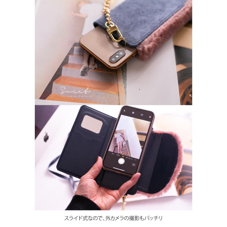 全機種対応 ファー 手帳型 スマホケース スマホ ｍサイズ Iphone フリップ 手帳ケース スエード Iphoneケース Galaxy おしゃれ 17 Case301 スマホアクセサリーのジャパエモ 通販 Yahoo ショッピング