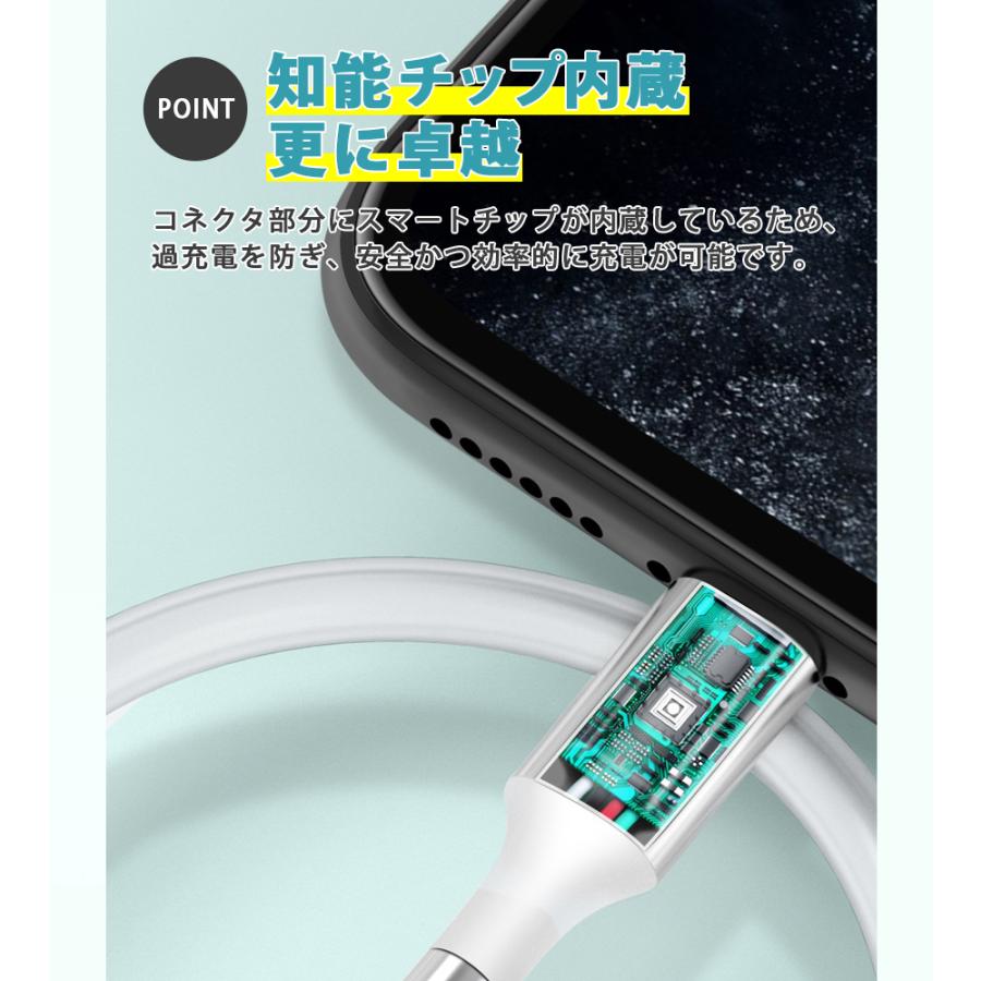 充電ケーブル USBケーブル マグネット iPhone android Type-c