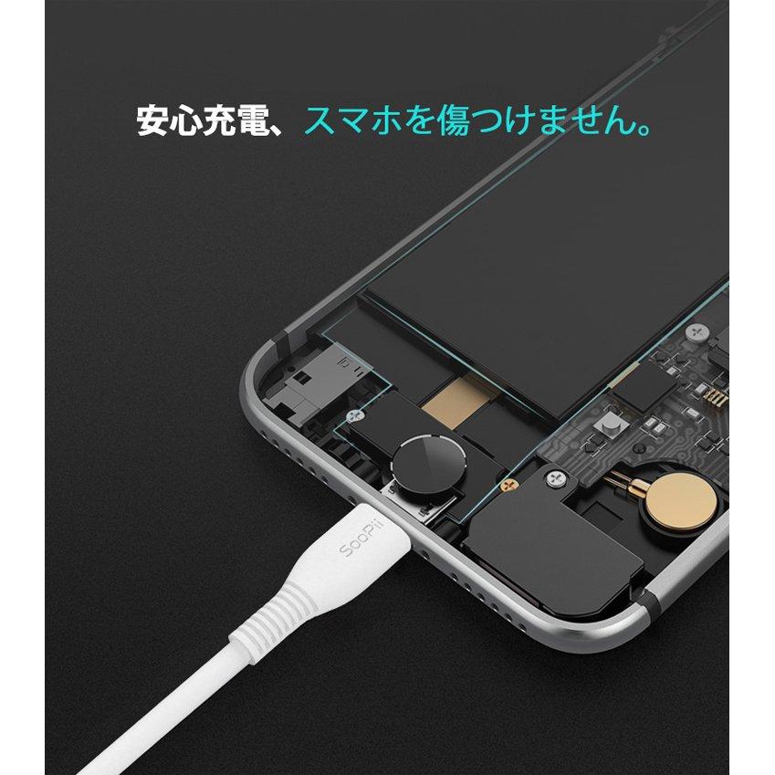 【SALE品】microケーブル 長さ 1.2m 充電器 2.4A 急速充電 データ転送 USB ケーブル　【ネコポス限定　送料無料】 18-S12M｜casejapaemo｜03