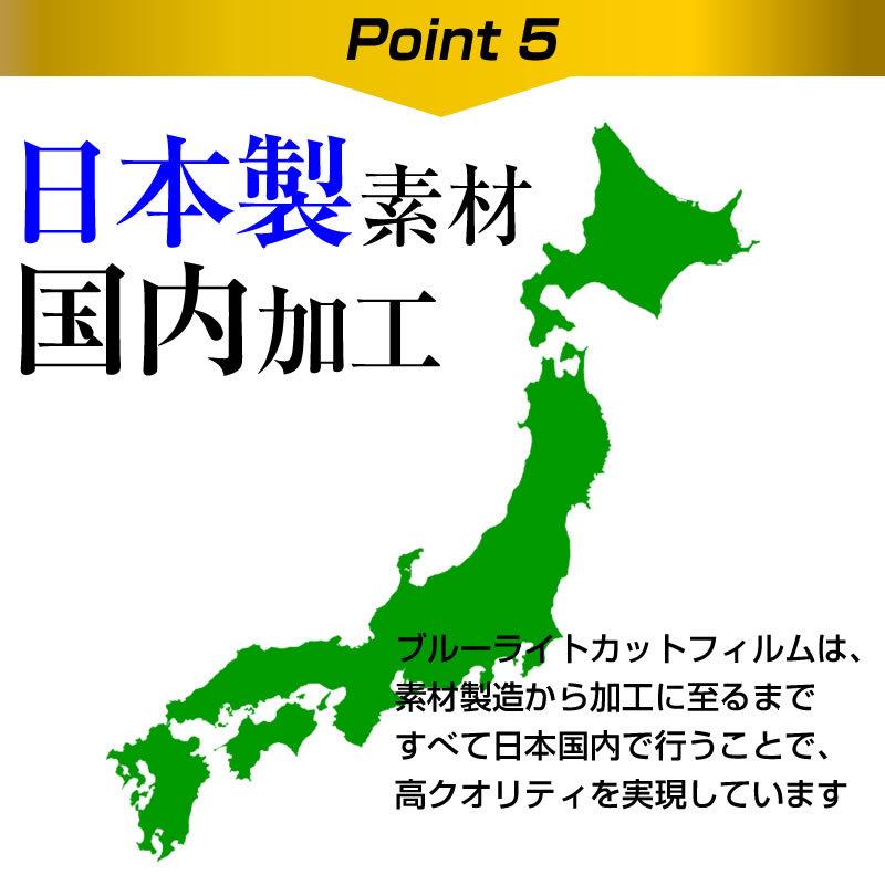 リニアPCMレコーダー PCM-A10 / Sony 専用 強化 ガラスフィルム と 同等の 高硬度9H ブルーライトカット 光沢タイプ 改訂版 液晶 保護 フィルム｜casemania55｜09