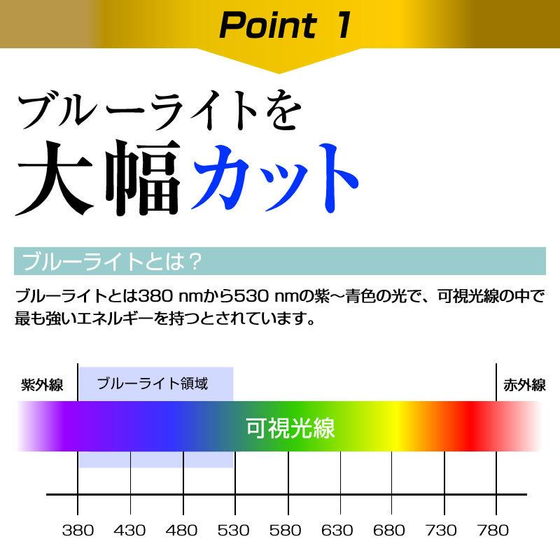 UMIDIGI A3 両面セット専用 強化 ガラスフィルム と 同等の 高硬度9H ブルーライトカット 光沢タイプ 改訂版 液晶 保護 フィルム｜casemania55｜04