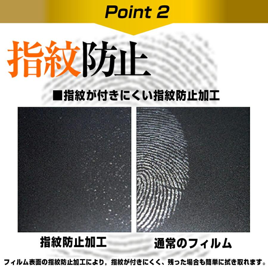 トヨタ クラウン 220 系 ( 前期 ) 液晶保護 フィルム 指紋防止 クリア光沢 画面保護 シート メール便送料無料｜casemania55｜06