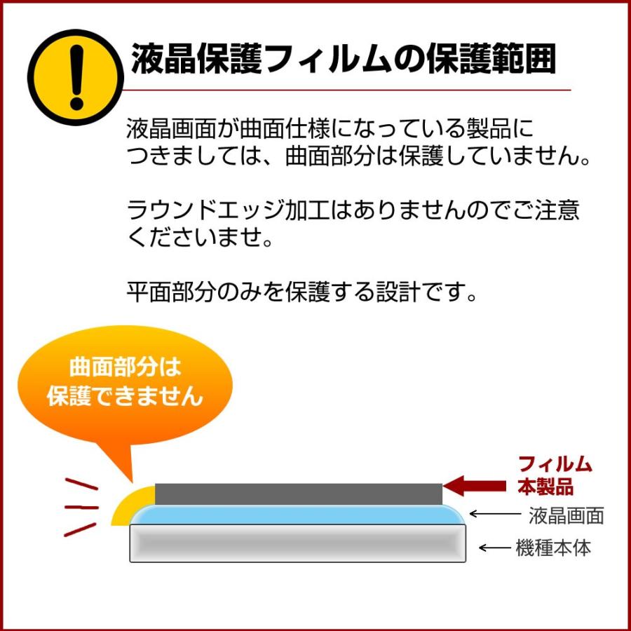 ドラえもん ひらめき パッド機種専用 強化 ガラスフィルムと同等の高硬度 9Hフィルム 傷に強い 高透過率 クリア光沢｜casemania55｜05