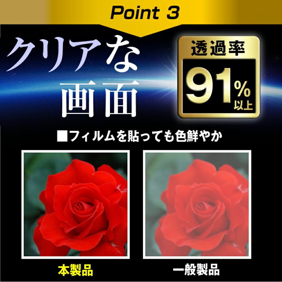 KENWOOD ドライブレコーダー DRV-410 専用 強化 ガラスフィルム と 同等の 高硬度9H 液晶 保護 フィルム｜casemania55｜06