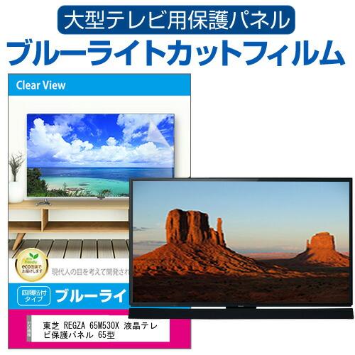 メディアフューチャー 東芝 REGZA 65M530X 液晶テレビ保護パネル 65型 