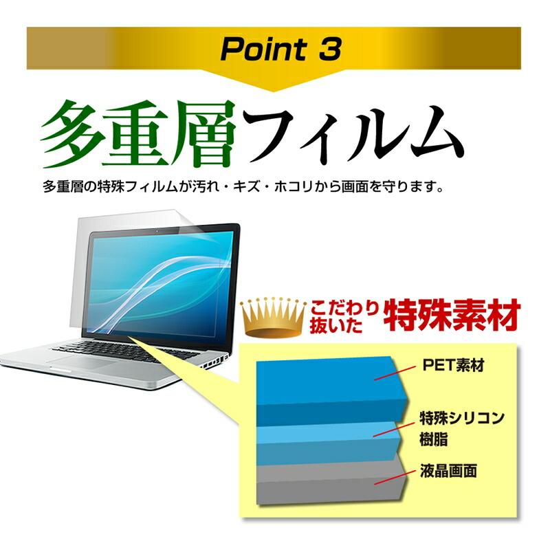 ドスパラ GALLERIA RL5C-G50 (15.6インチ) ケース カバー インナーバッグ 反射防止 フィルム セット おしゃれ シンプル かわいい クッション性｜casemania55｜16