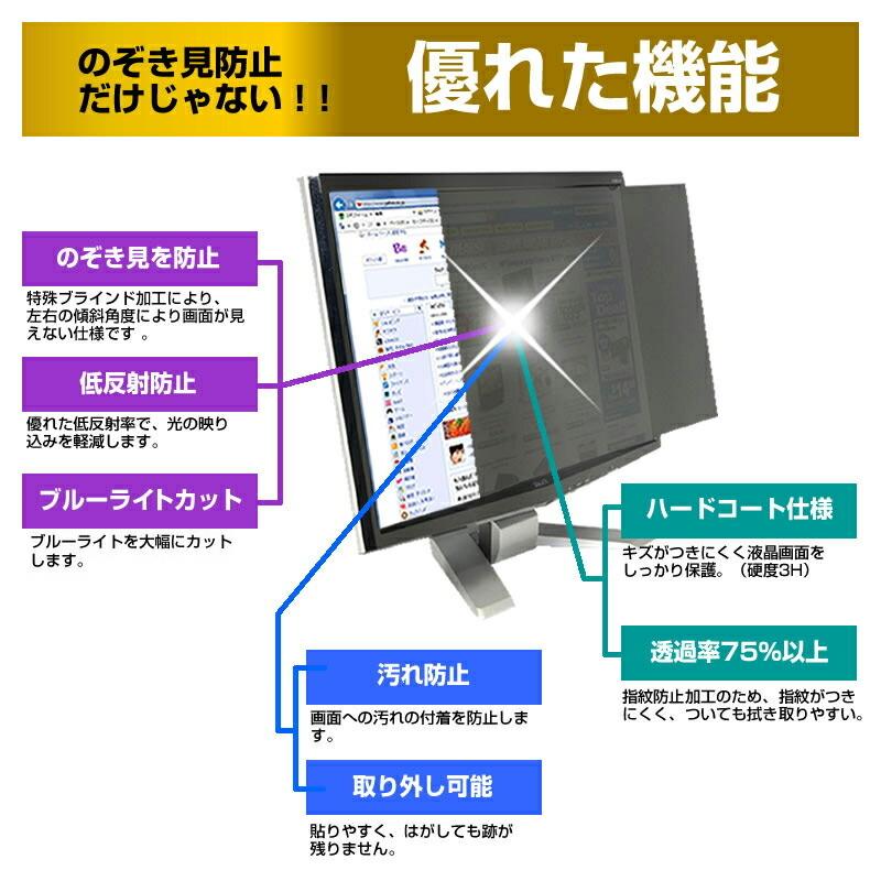 FFF SMART LIFE CONNECTED IRIE FFF-LD28P1 (28インチ) 覗き見防止 のぞき見防止 プライバシー フィルター 左右からの覗き見防止 ブルーライトカット 反射防止｜casemania55｜03