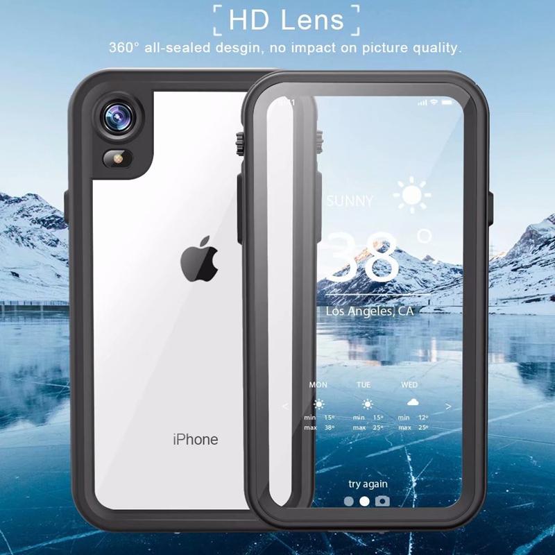 iPhone XSMAX 防水 ケース iphone xsmax 防雪 耐衝撃 iphone xr スマホカバー iPhone XR 防塵 IPHONE Xr 水中撮影 IP68 XS Max クリア Xs iphone x iphone xs｜casepark｜11