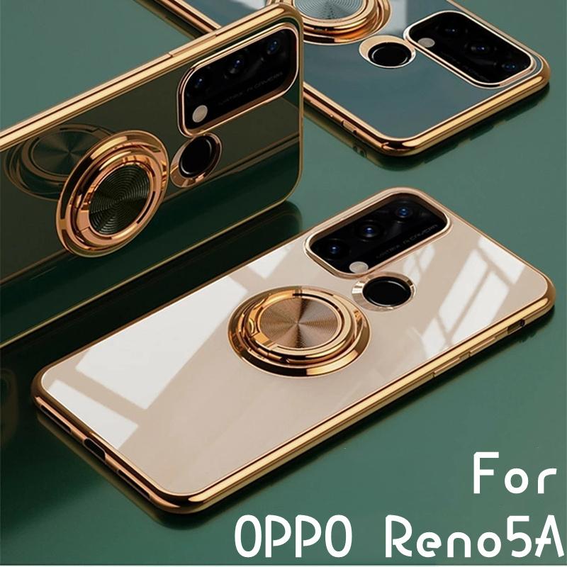 Oppo Reno5 A スマホケース リング付き オシャレ 安心の定価販売 oppo reno5 a カバー TPU 可愛い ファッションの 5G カメラ保護 ケース OPPO RENO5 耐衝撃 柔軟 薄型 オッポ