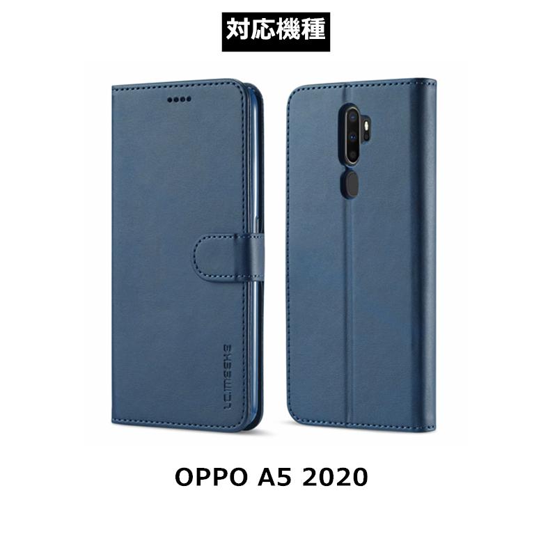 Oppo A5 2020 手帳型 スマホケース オッポ a5 2020 ケース スタンド 