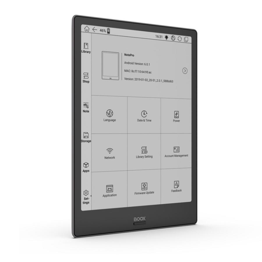 電子書籍リーダー タブレット カラー 大型 BOOX Note Pro 電子書籍リーダー タブレット カラー 大型 BOOX Note Pro