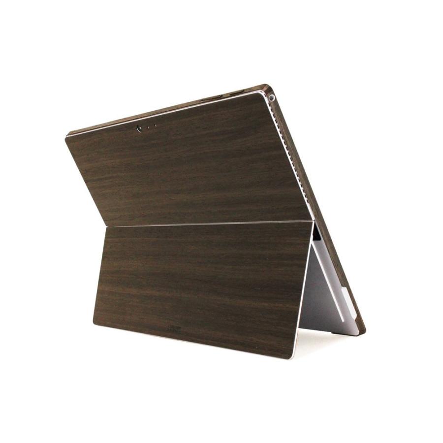 サーフェス カバー Surface Pro 4 PLAIN COVER EBONY 木製 木目