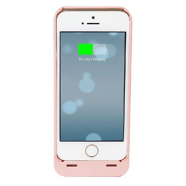 バッテリー内蔵 カバー BOOSTCASE HYBRID BATTERY FOR iPhone 5 5s SE ケース 2200mAh Blush Pink 一体型 スリム 充電 モバイルバッテリー｜caseplay｜02
