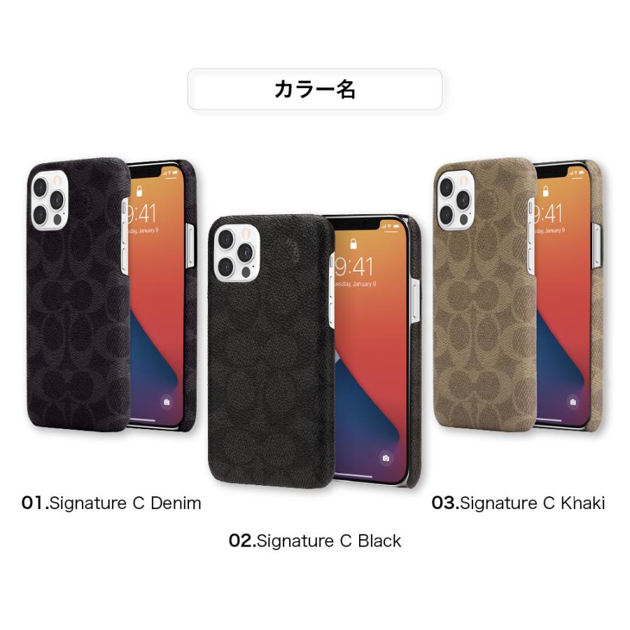コーチ iphone12 ケース iPhone12pro ブランド スリム coach 