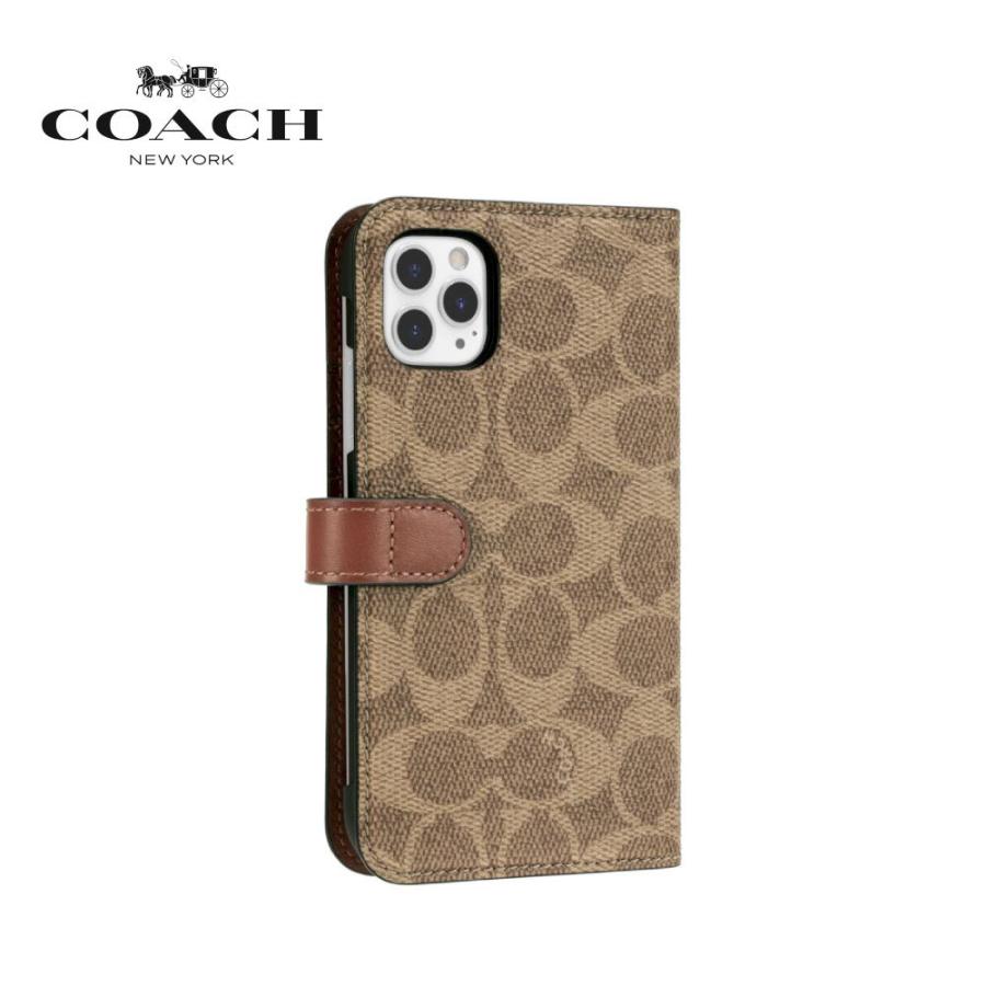 iphone11promax ケース 11promax 手帳型 ブランド カード収納 coach 