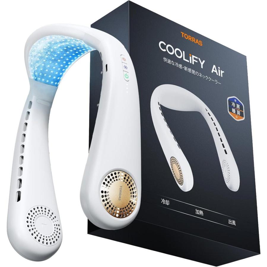 Torras COOLIFY Air ネッククーラー 首掛け扇風機 ネックファン 暑さ 