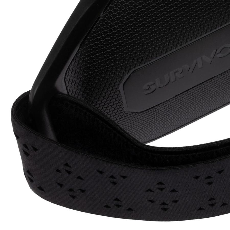 Griffin - Survivor Handstrap [ Black ]　ワンステップで簡単に取り付け可能 ハンドストラップ 手首 落下防止 太め 高品質 | Griffin Technology | 01