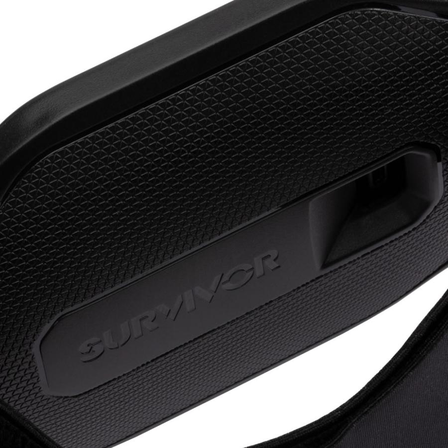 Griffin - Survivor Handstrap [ Black ]　ワンステップで簡単に取り付け可能 ハンドストラップ 手首 落下防止 太め 高品質 | Griffin Technology | 02