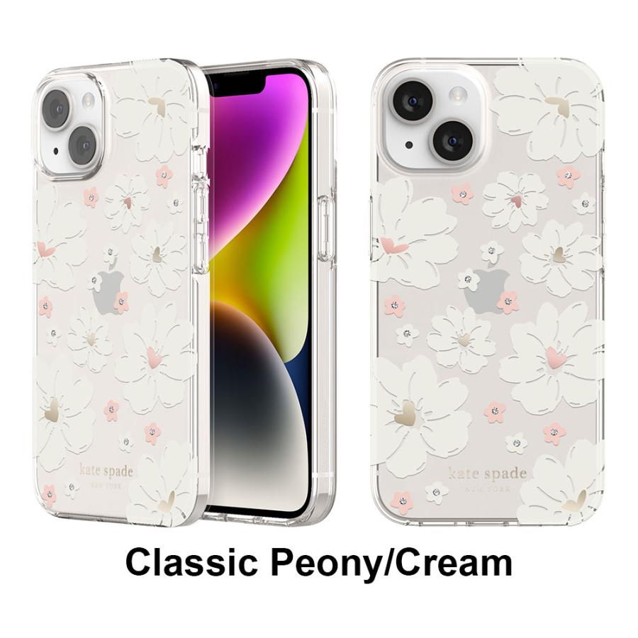 ケイトスペード iPhone14 14plus 14pro 14promax ケース Kate Spade スマホケース ブランド 花柄 おしゃれ クリア 透明 大人 女性 高級感｜caseplay｜13