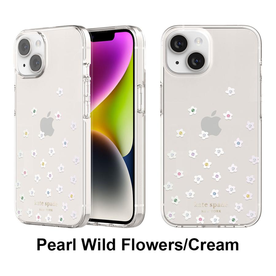 ケイトスペード iPhone14 14plus 14pro 14promax ケース Kate Spade スマホケース ブランド 花柄 おしゃれ クリア 透明 大人 女性 高級感｜caseplay｜18