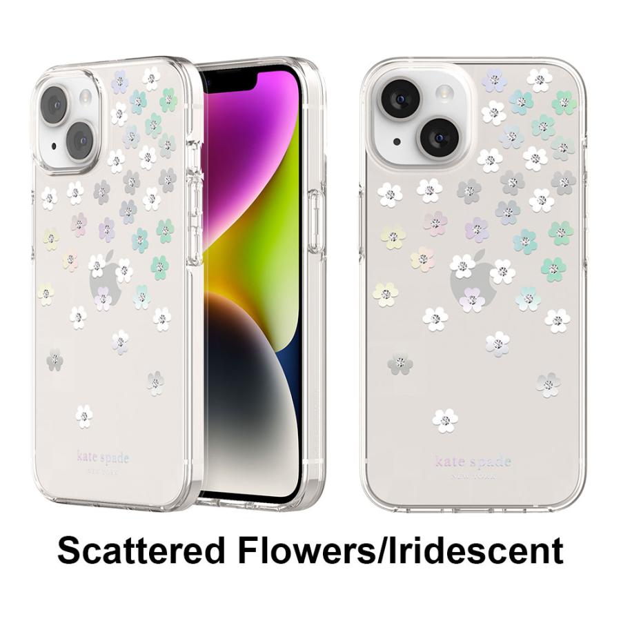 ケイトスペード iPhone14 14plus 14pro 14promax ケース Kate Spade スマホケース ブランド 花柄 おしゃれ クリア 透明 大人 女性 高級感｜caseplay｜19