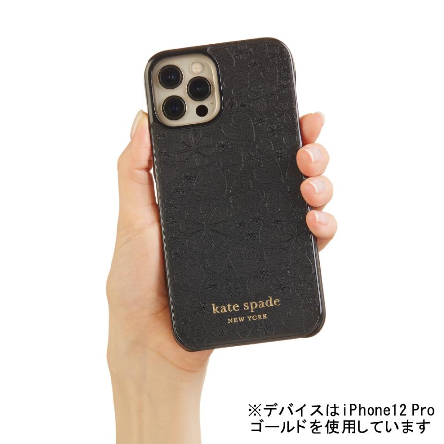 iphone12mini ケース 花柄 ブランド 耐衝撃 スリム kate spade new 
