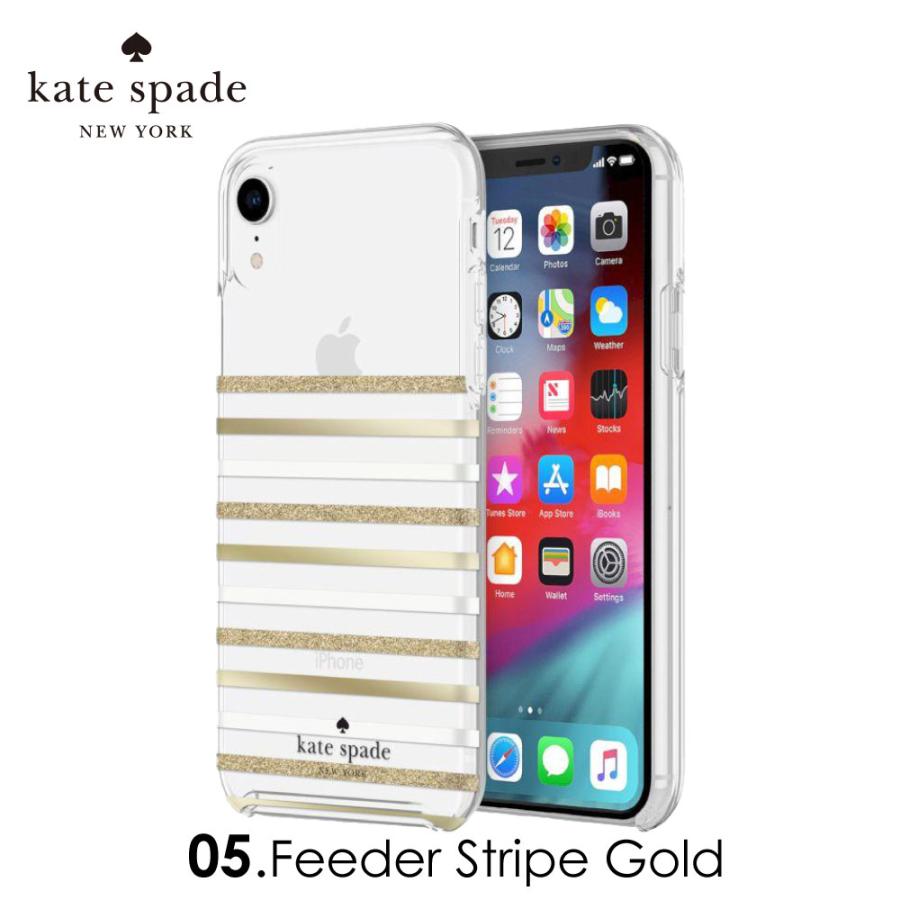 iPhoneXR ケース クリア スリム kate spade new york ケイトスペード Protective Hardshell Case おしゃれ アイフォンXR｜caseplay｜06