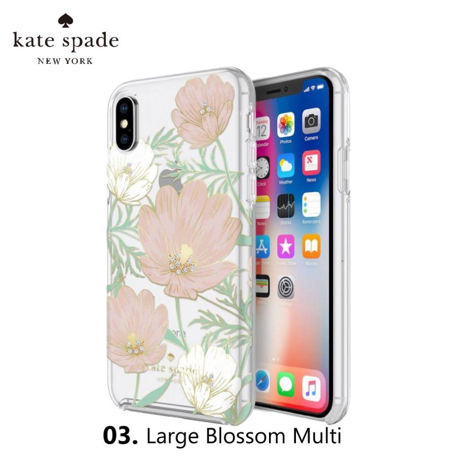 ケイトスペード iPhoneXS X ケース kate spade new york スマホケース アイフォン スリム クリア おしゃれ 大人 女性 高級感｜caseplay｜04