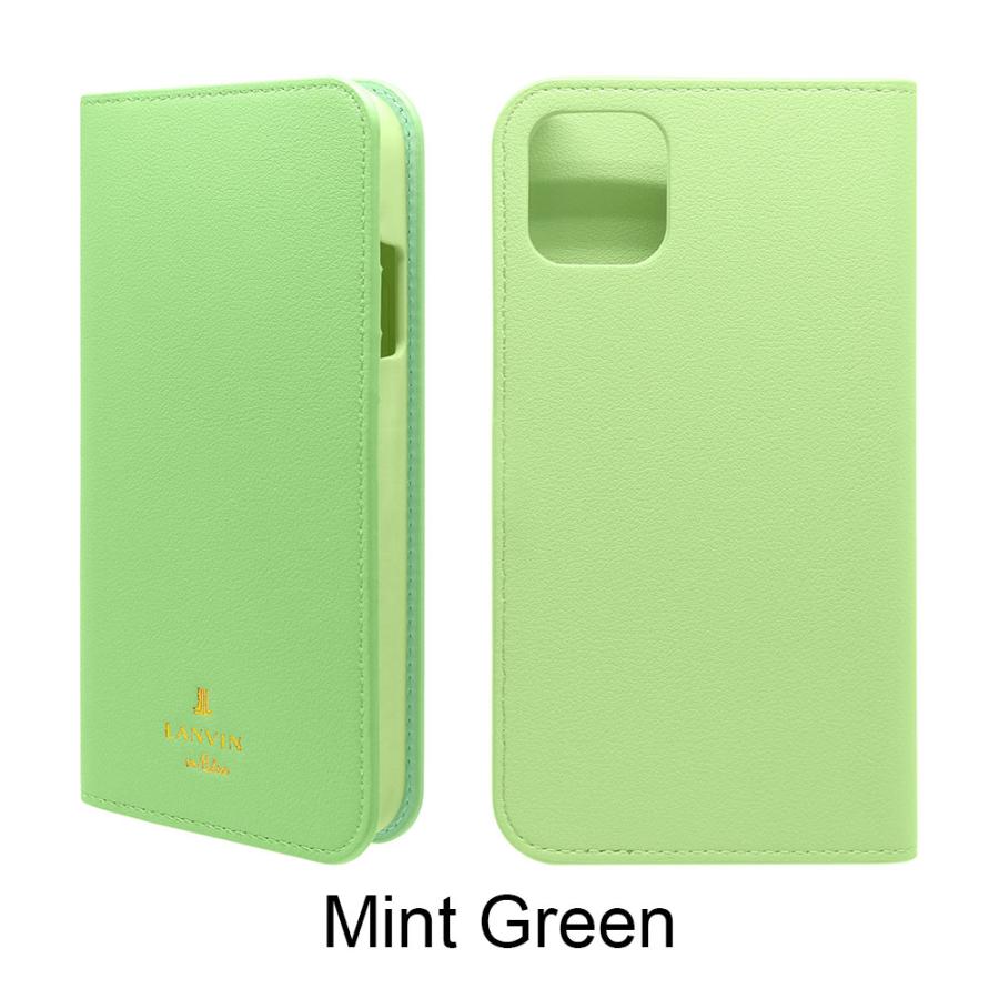 ランバン オン ブルー iPhone11Pro 11ProMax スマホケース 手帳型