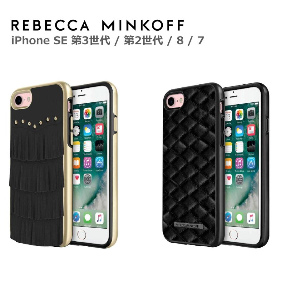 Rebecca Minkoff - レベッカミンコフ♡iPhoneケース REBECCA MINKOFF（レベッカミンコフ） iPhone SE 第3世代 第2世代 8 7