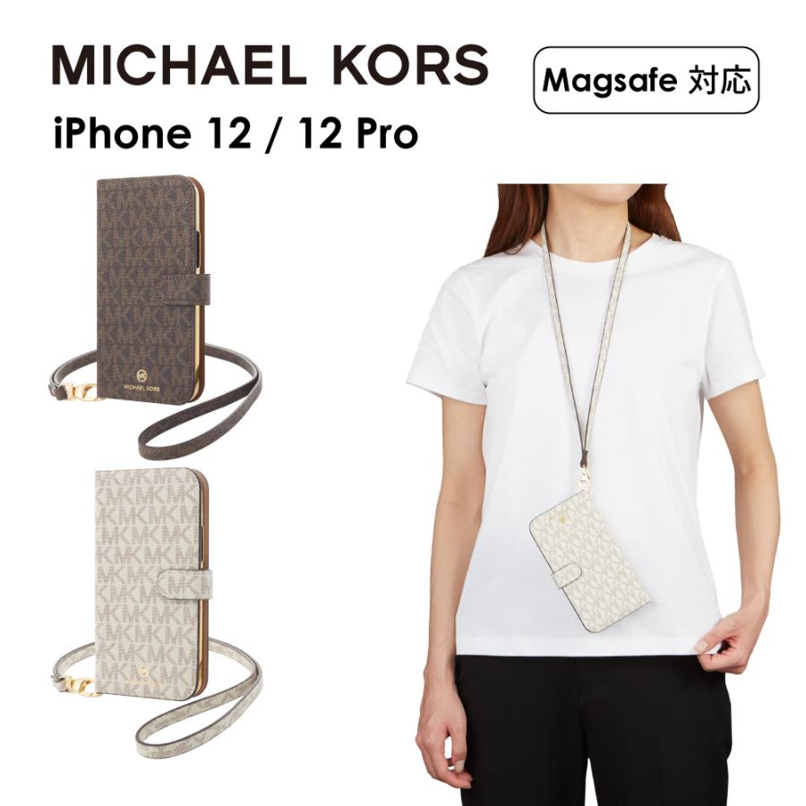 iPhone12 iPhone12Pro MICHAEL KORS マイケルコース 手帳型 ケース