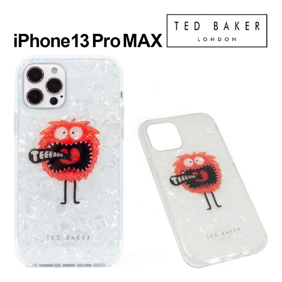 iPhone 13 Pro MAX 用ケース Ted Baker テッドベーカー TPU Back Shell Case バックタイプ 半透明 スマホケース 正規代理店｜caseplay