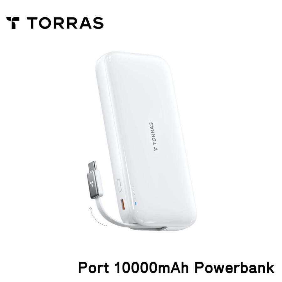 TORRAS Torras - FlexLine Dual - Port 10000mAh Powerbank モバイル