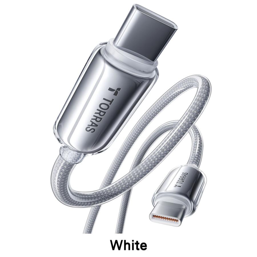 TORRAS Torras - Iceflow タイプC 60W急速充電 ケーブル 2m 充電器