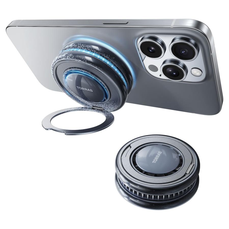 TORRAS Torras - Ostand PolarCircle Qi2 冷却機能 MagSafe対応充電器