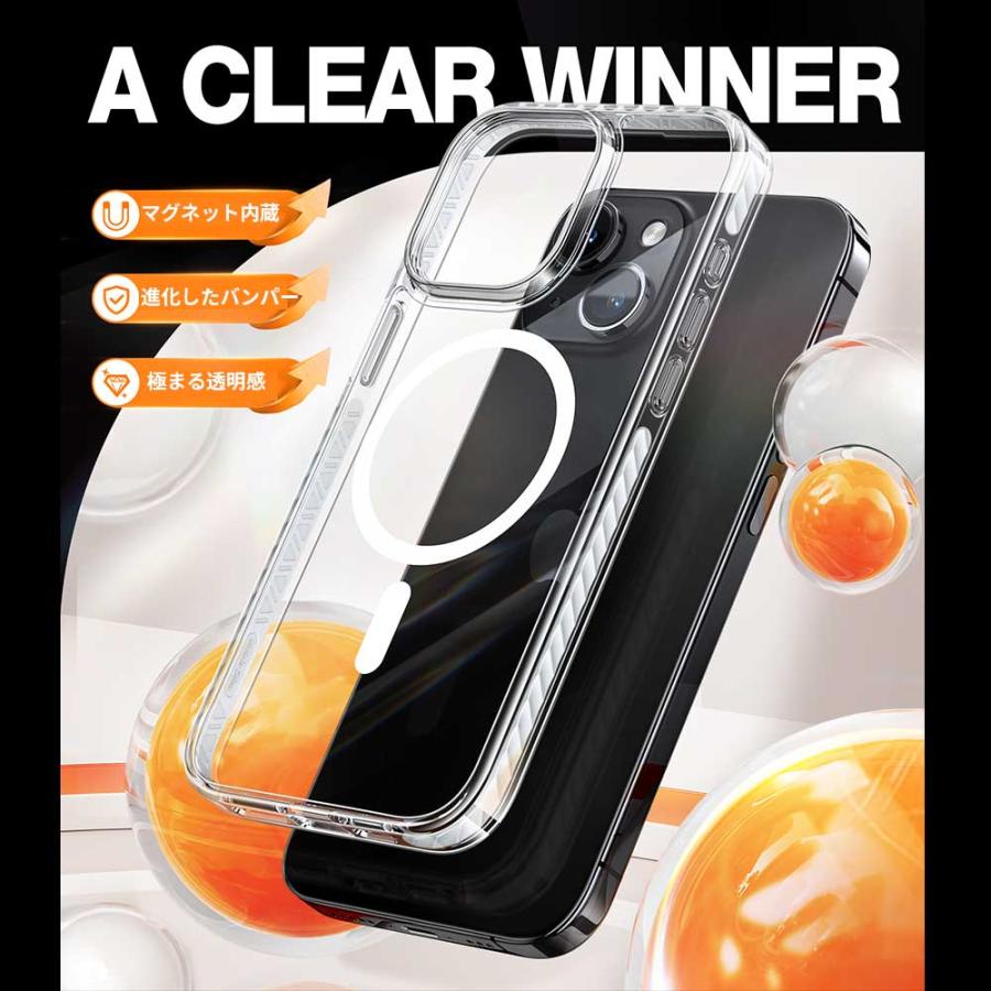 TORRAS ガラスフィルム同梱 Sparka-Mag Case iPhone 15 15plus TORRAS ガラスフィルム同梱 Sparka-Mag Case iPhone 15 15plus