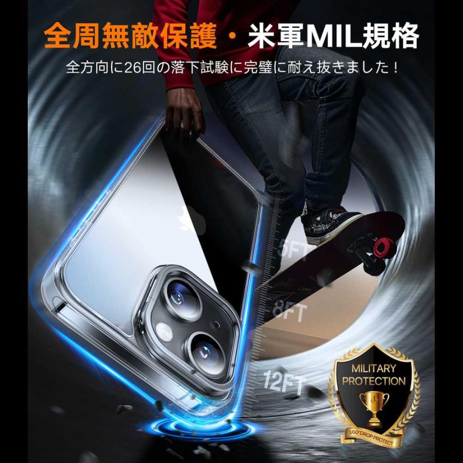 TORRAS ガラスフィルム同梱 TORRAS UPRO Lstand Case iPhone15 15pro