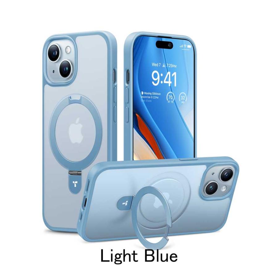 TORRAS ガラスフィルム同梱 UPRO Ostand Matte Case iPhone15 TORRAS ガラスフィルム同梱 UPRO Ostand Matte Case iPhone15