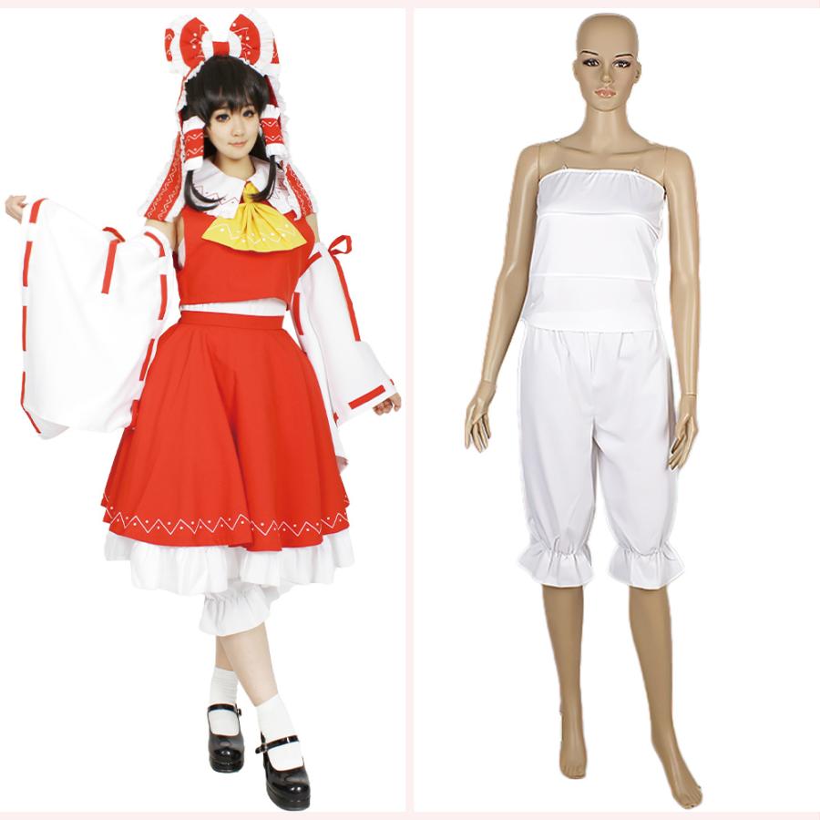 東方 博麗 霊夢 巫女 メイド服 ゆっくりれいむ コスプレ衣装