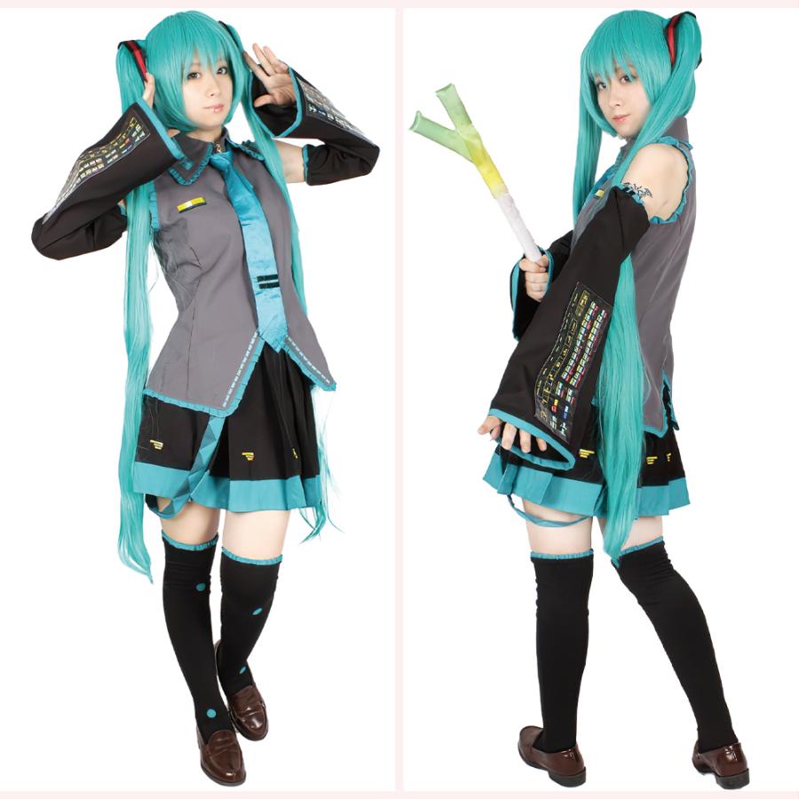 初音ミク ネギ付きセット コスプレ衣装 : Cashmere Style - 通販