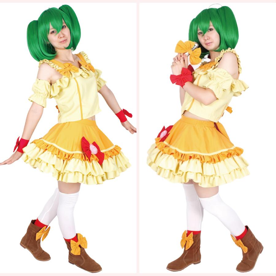 マクロスF ランカ・リー 星間飛行 ドレス 8点セット コスプレ マクロスF ランカ・リー 星間飛行 ドレス 8点セット コスプレ