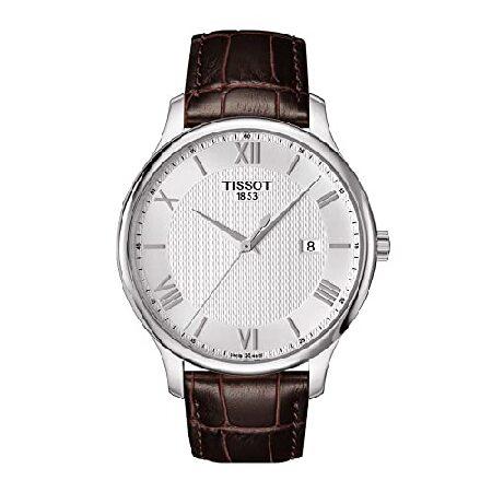 ティソ] 腕時計 TISSOT トラディション レザーベルト T0636101603800 