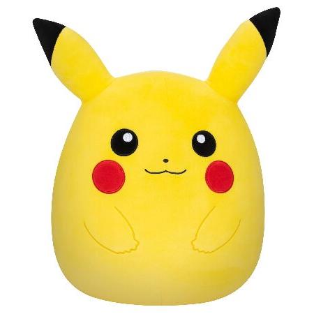 Squishmallows ポケモン 14インチ ピカチュウ ぬいぐるみ チームに 