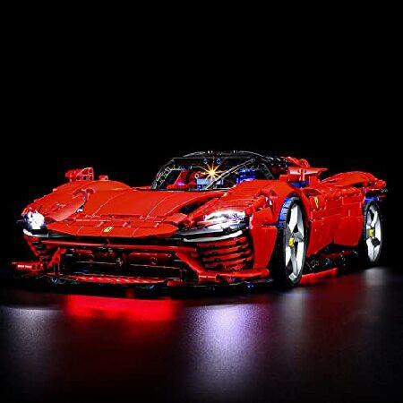 BRIKSMAX Led Lighting Kit for LEGO-42143 Ferrari Daytona SP3 