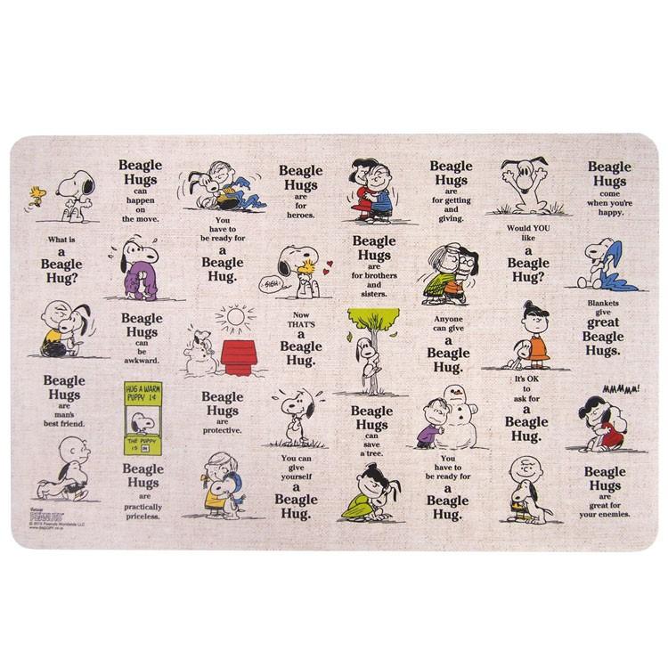 スヌーピー ランチョンマット ピーナッツ ハグ Nanshin Co Jp