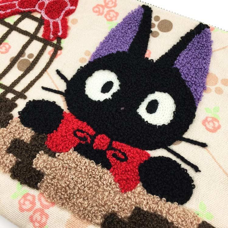 丸眞 魔女の宅急便 ポーチ のぞきみジジ [559361] : キャラクター雑貨