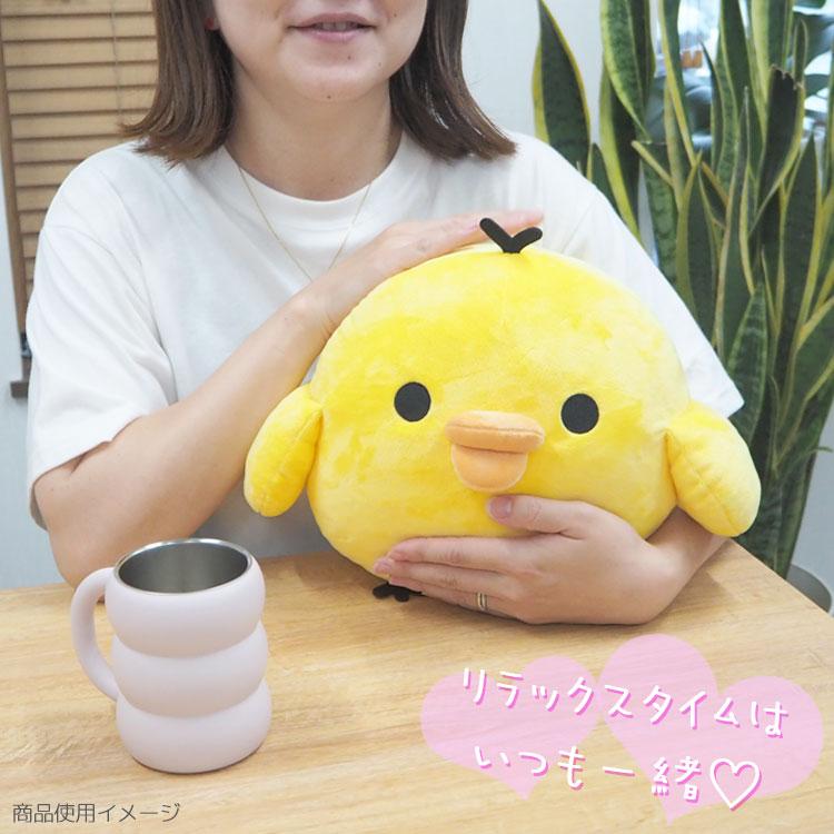 大リラックマ展限定 くったりぬいぐるみＭ キイロイトリ しましまエブリデイ リラックマ キイロイトリぬいぐるみXL プレミアム｜タイトーの6