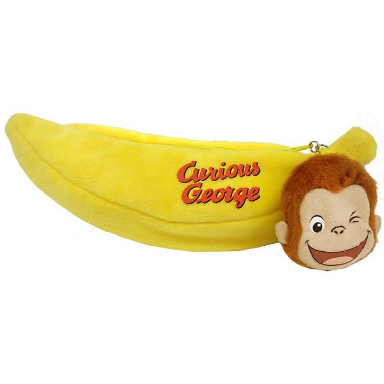 おさるのジョージ バナナペンケース ジョージ キャラクター雑貨 ラフラフ 通販 Paypayモール